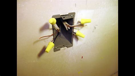 can you install electrical box in drywall|electrical outlet box for drywall.